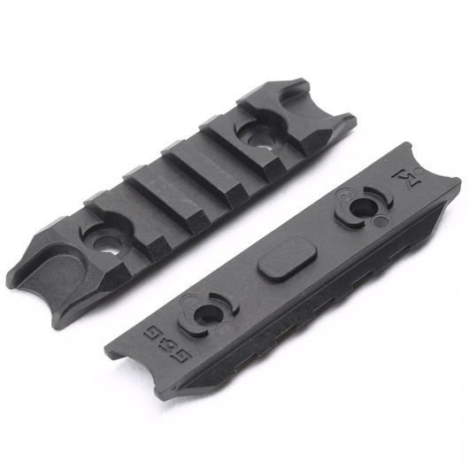 G&G M-LOK 21mm Polymer-Schienen Side-Rail Set 79mm (2 Stck) schwarz Bild 1