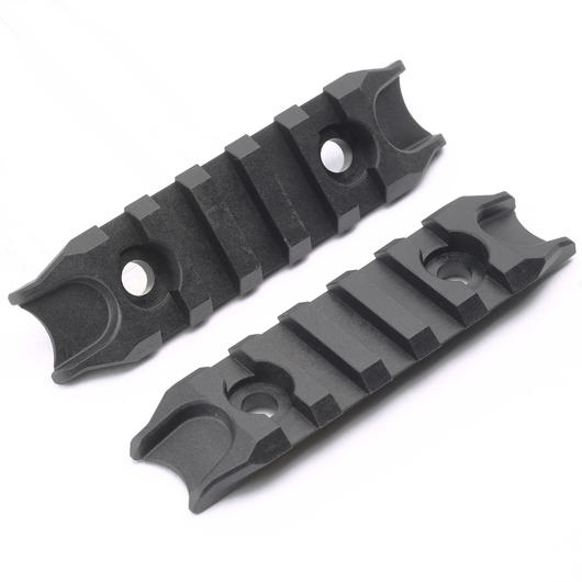 G&G M-LOK 21mm Polymer-Schienen Side-Rail Set 79mm (2 Stck) schwarz Bild 2