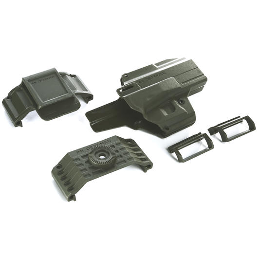 IMI Defense MORF X3 Polymer Holster IWB / OWB / Paddle fr Glock 19 Rechts / Links OD Bild 6