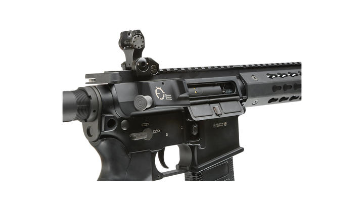 King Arms M4 TWS KeyMod Carbine Elite Vollmetall S-AEG 6mm BB schwarz Bild 7