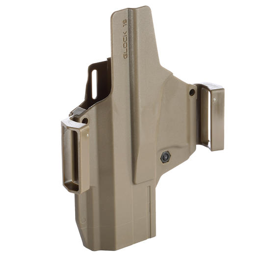 IMI Defense MORF X3 Polymer Holster IWB / OWB / Paddle fr Glock 19 Rechts / Links Tan Bild 5