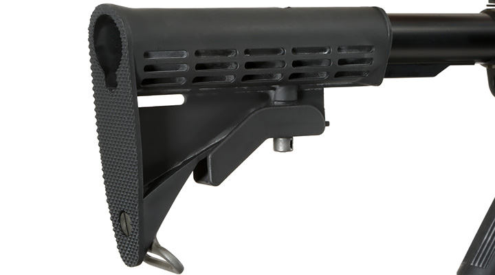 GHK Colt M4 RAS V2 12.5 Zoll Vollmetall Gas-Blow-Back 6mm BB schwarz Bild 9