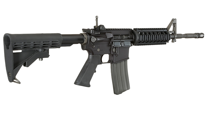 GHK Colt M4A1 Sopmod V2 14.5 Zoll Vollmetall Gas-Blow-Back 6mm BB schwarz Bild 3