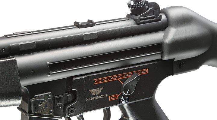 Jing Gong JG5 A4 Pro-Series Airsoft S-AEG 6mm BB schwarz Bild 6