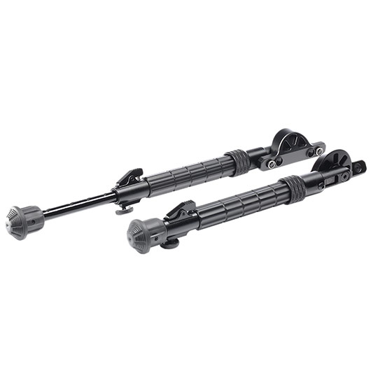 UTG KeyMod Recon Flex Side-Mount Metall Zweibein - Gummife 225 - 330 mm schwarz Bild 3