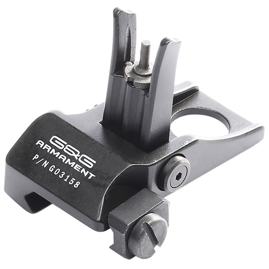 G&G Flip-Up Type-2 Sight Set Front / Rear fr 21mm Schienen schwarz Bild 3