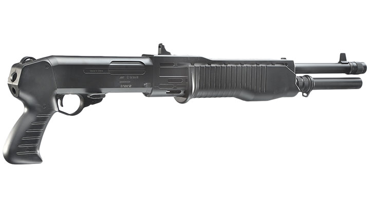 ASG Franchi SPAS-12 Tri-Barrel Shotgun Springer 6mm BB schwarz Bild 3