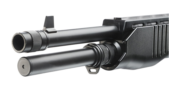 ASG Franchi SPAS-12 Tri-Barrel Shotgun Springer 6mm BB schwarz Bild 5