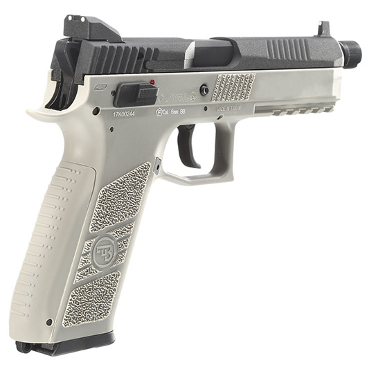 KJ Works CZ P-09 Duty mit Metallschlitten CO2BB 6mm BB Urban Grey Bild 3