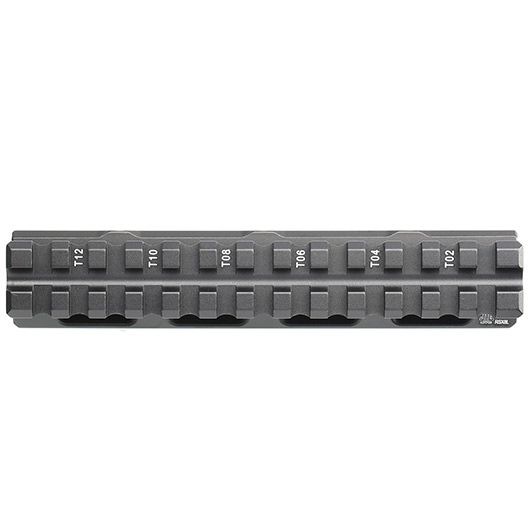 UTG Super Slim Scope-Riser 0.5 Zoll Low Profile 13 Slots f. 20 - 22mm Schienen schwarz Bild 4
