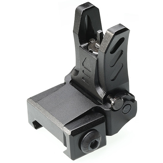 UTG Tactical Low Profile Flip-Up Front Sight f. 21mm Schienen schwarz