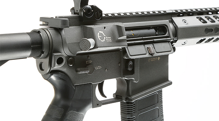 King Arms M4 TWS KeyMod Dinosaur Elite Vollmetall S-AEG 6mm BB Urban Grey Bild 7