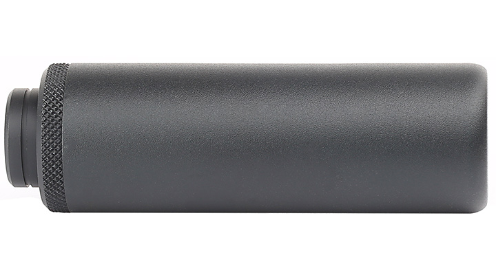 G&G SS-100 Alumininium Mock Suppressor 14mm- / 14mm+ schwarz Bild 3