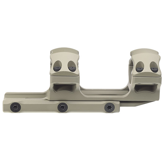 Versandrcklufer UTG Accu-Sync Picatinny Medium-Profile Mount 34mm Offset f. 25mm Zielfernrohre Cerakote FDE Bild 4