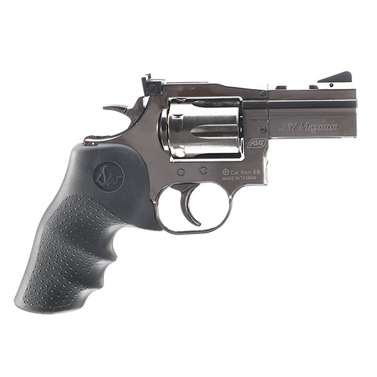 ASG Dan Wesson 715 2,5 Zoll Revolver Vollmetall CO2 6mm BB stahlgrau Bild 2