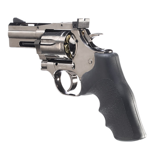 ASG Dan Wesson 715 2,5 Zoll Revolver Vollmetall CO2 6mm BB stahlgrau Bild 4