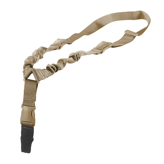 GK Tactical 1-Punkt Tragegurt QD Dual Bungee Universal Tan / Coyote Bild 1