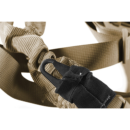 GK Tactical 1-Punkt QD Dual Bungee Universal Tragegurt Tan / Coyote Bild 3