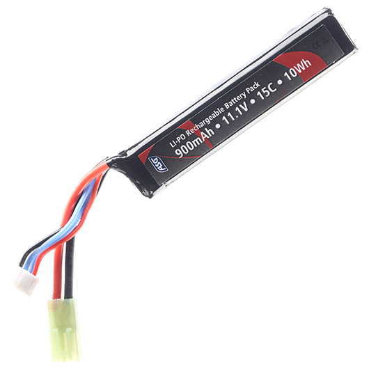 ASG LiPo Akku 11,1V 900mAh 15C Stock-Tube-Type