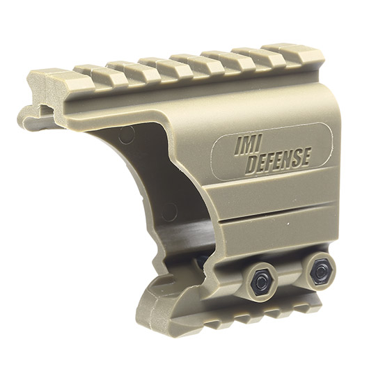 IMI Defense Polymer 21mm Universal Rail Montage f. Pistolen tan Bild 1