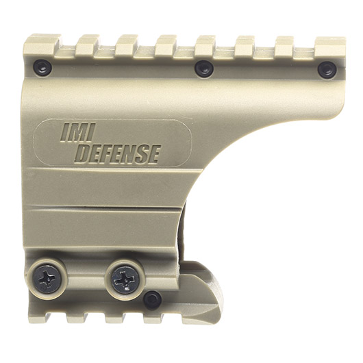IMI Defense Polymer 21mm Universal Rail Montage f. Pistolen tan Bild 3