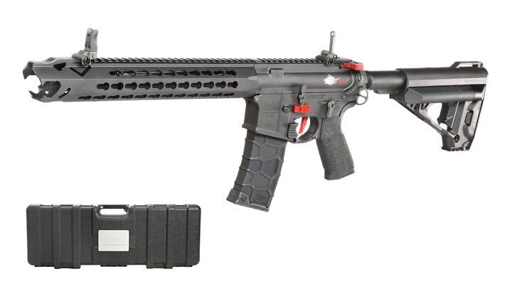 VFC Avalon Leopard Carbine Deluxe Vollmetall S-AEG 6mm BB schwarz