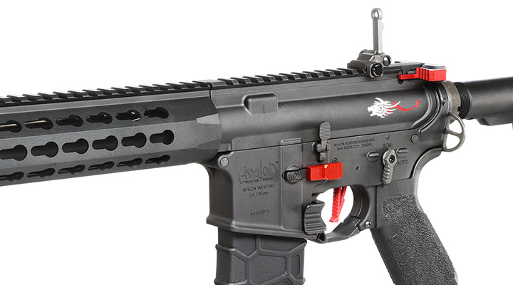 VFC Avalon Leopard Carbine Deluxe Vollmetall S-AEG 6mm BB schwarz Bild 8