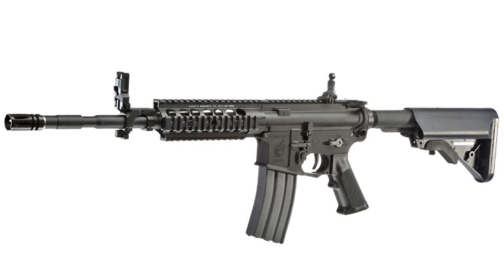 Versandrcklufer VFC KAC SR16 E3 Carbine Vollmetall S-AEG 6mm BB schwarz