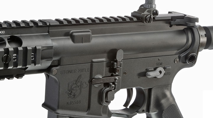 Versandrcklufer VFC KAC SR16 E3 Carbine Vollmetall S-AEG 6mm BB schwarz Bild 6