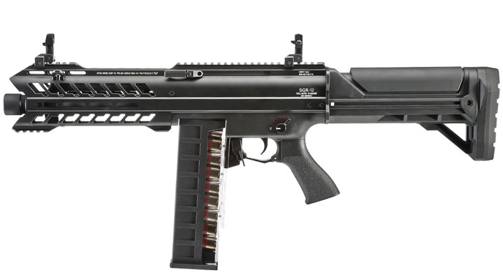 Tokyo Marui SGR-12 Electric Shotgun Vollmetall AEG 6mm BB schwarz Bild 1