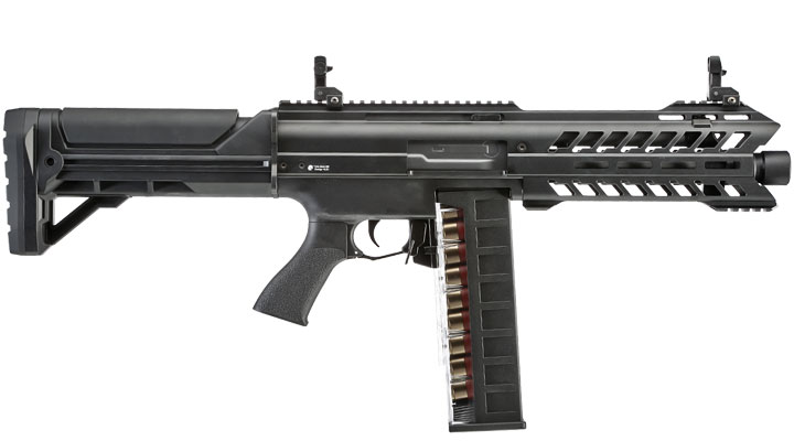 Tokyo Marui SGR-12 Electric Shotgun Vollmetall AEG 6mm BB schwarz Bild 2