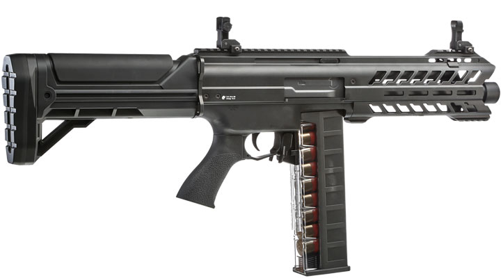 Tokyo Marui SGR-12 Electric Shotgun Vollmetall AEG 6mm BB schwarz Bild 3