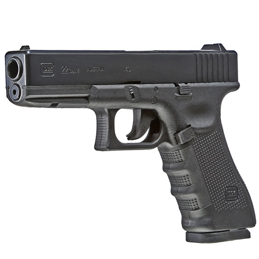 Glock 22 Gen. 4 Airsoft mit Metallschlitten CO2 NBB 6mm BB schwarz