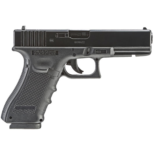 Glock 22 Gen. 4 mit Metallschlitten CO2 NBB 6mm BB schwarz Bild 2