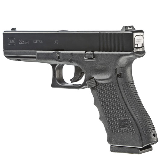 Glock 22 Gen. 4 mit Metallschlitten CO2 NBB 6mm BB schwarz Bild 3