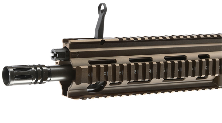 VFC Heckler & Koch HK416 A5 Next Generation Mosfet Vollmetall S-AEG 6mm BB RAL 8000 grnbraun Bild 5