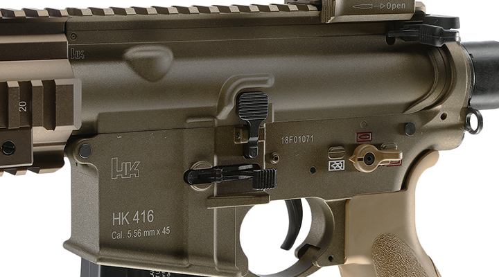 VFC Heckler & Koch HK416 A5 Next Generation Mosfet Vollmetall S-AEG 6mm BB RAL 8000 grnbraun Bild 6