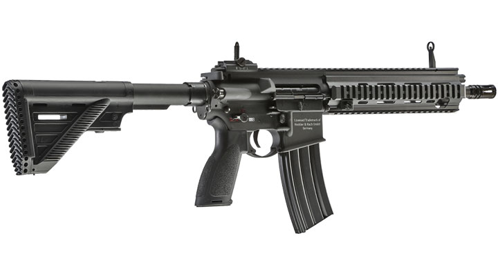 Versandrcklufer VFC Heckler & Koch HK416 A5 Next Generation Mosfet Vollmetall S-AEG 6mm BB schwarz Bild 3