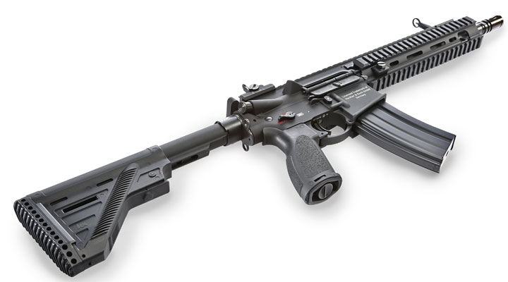 Versandrcklufer VFC Heckler & Koch HK416 A5 Next Generation Mosfet Vollmetall S-AEG 6mm BB schwarz Bild 4