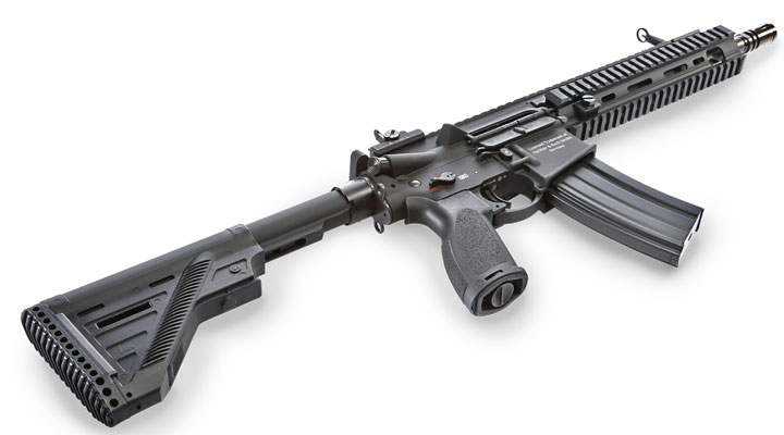 Heckler & Koch HK416 A5 Next Generation Mosfet Vollmetall S-AEG 6mm BB schwarz Bild 4