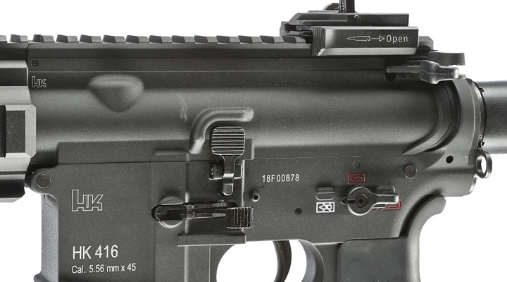 Versandrcklufer VFC Heckler & Koch HK416 A5 Next Generation Mosfet Vollmetall S-AEG 6mm BB schwarz Bild 6