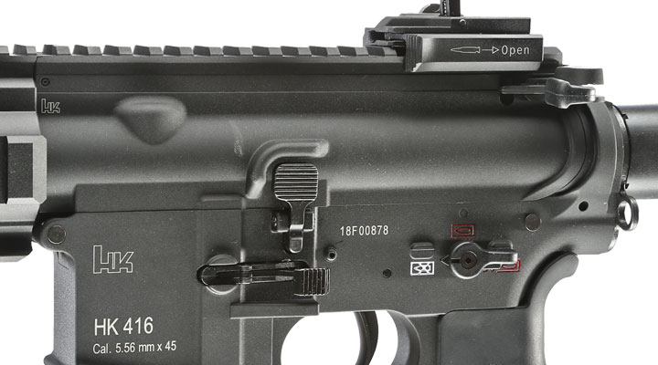 Heckler & Koch HK416 A5 Next Generation Mosfet Vollmetall S-AEG 6mm BB schwarz Bild 6