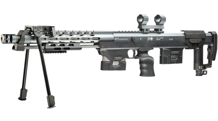 Ares DSR-1 Vollmetall Gas Bolt Action Sniper 6mm BB grau