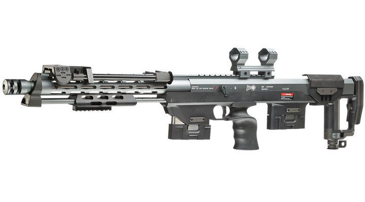Ares DSR-1 Vollmetall Gas Bolt Action Sniper 6mm BB grau Bild 8