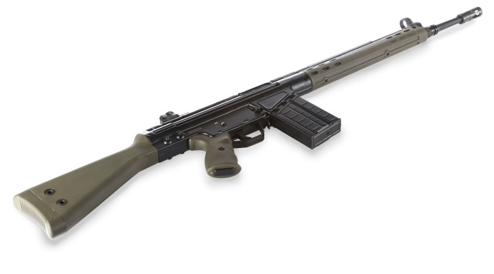 Heckler & Koch G3A3 Vollmetall Gas-Blow-Back 6mm BB oliv Bild 3