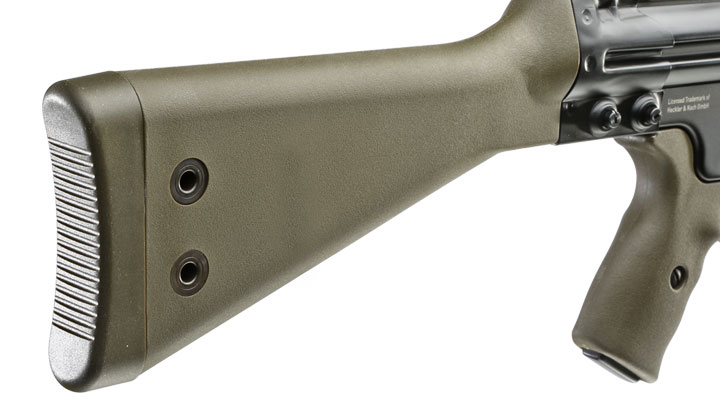 Heckler & Koch G3A3 Vollmetall Gas-Blow-Back 6mm BB oliv Bild 7