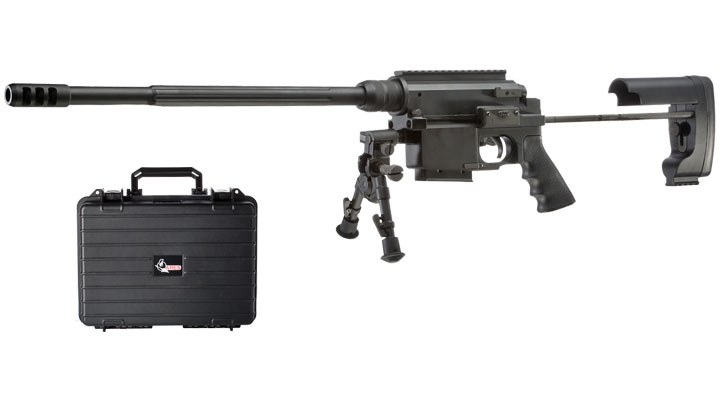 Ares MSR-WR Snipergewehr TX-System Springer 6mm BB schwarz inkl. Tactical Case