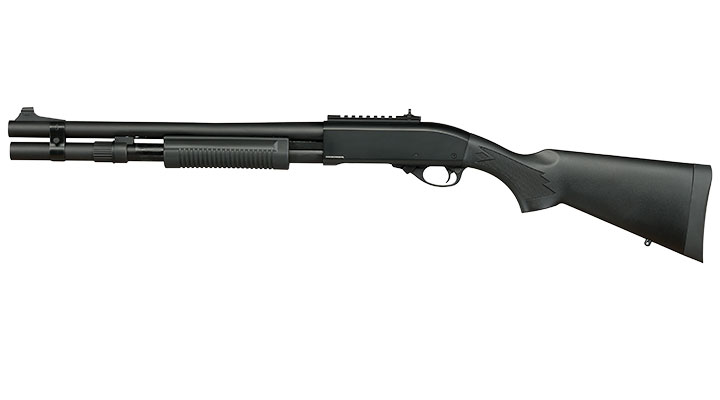 Golden Eagle M8872 Vollmetall Pump Action Gas Shotgun 6mm BB schwarz - Generation 2 Bild 2
