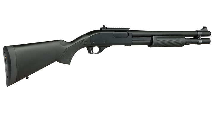 Golden Eagle M8872 Vollmetall Pump Action Gas Shotgun 6mm BB schwarz - Generation 2 Bild 4