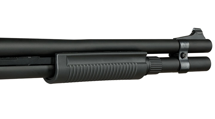Golden Eagle M8872 Vollmetall Pump Action Gas Shotgun 6mm BB schwarz - Generation 2 Bild 8